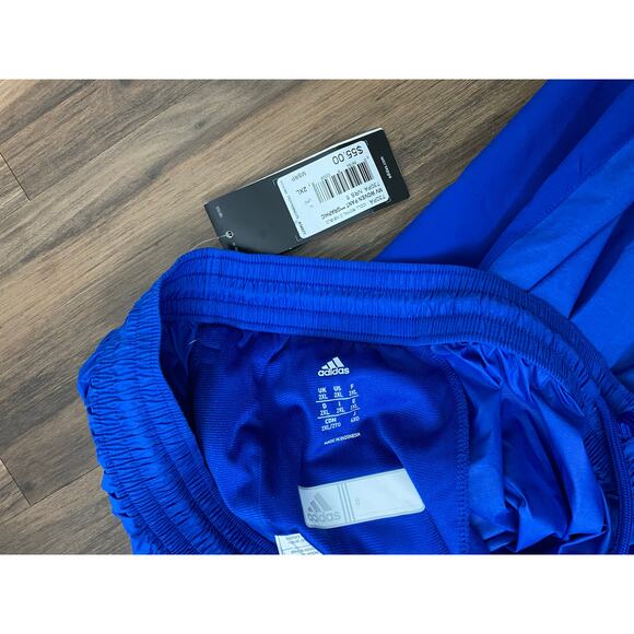 NEW Men Adivas MV Woven lightweight wide leg track sweatpants 2XL - Picture 3 of 4